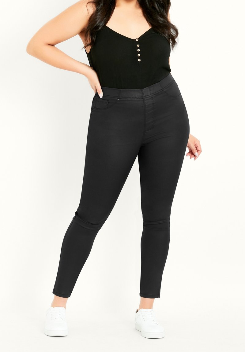 Evans Farkkuleggingsit - black