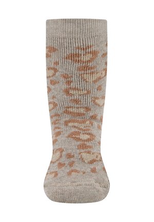 STOPPER LEO - Socks - dunkel beige meliert