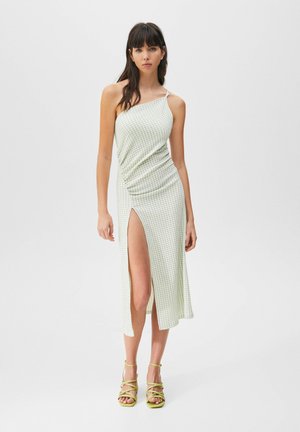 ASYMMETRIC - Day dress - light green