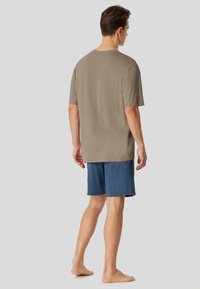 Schiesser V-AUSSCHNITT - COMFORT ESSENTIALS SET - Nachtwäsche Set - braungrau