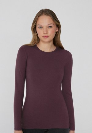 THERMO - Top s dlouhým rukávem - violet