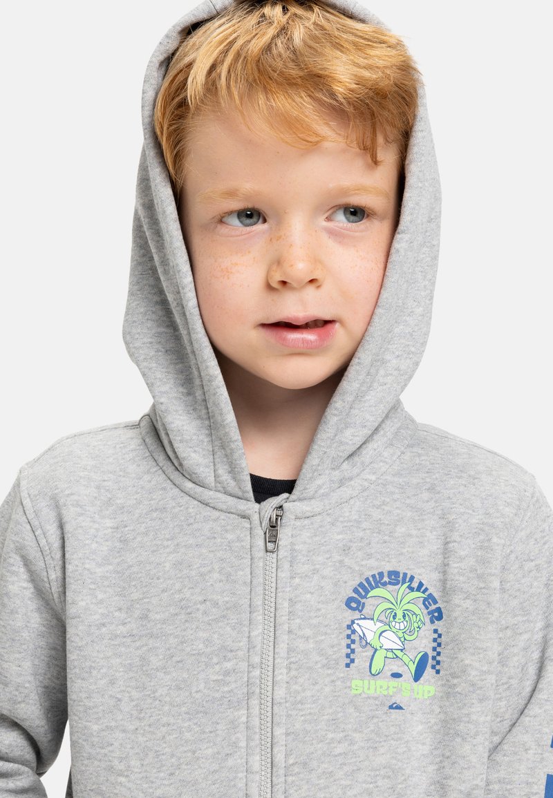 Quiksilver GRAPHIC ZIP HOODIE UNISEX Sweat zippé bnd0/bleu