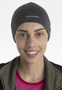 icebreaker MERINO 200 MID WEIGHT SONEBULA - Maglietta a manica lunga - DARK PINK