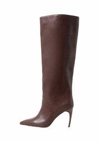 REGULAR FIT - STRAIGHT LEG STILETTO - Augstpapēžu zābaki - burgundy red