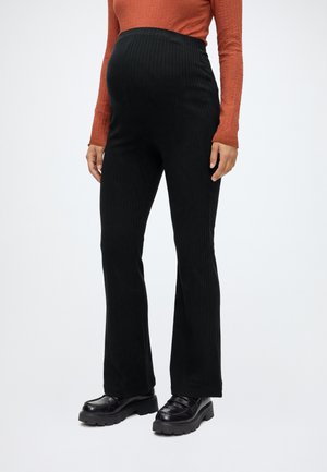 Anna Field MAMA by Zalando, FLARE LEGGING - Панталон тип клин - black