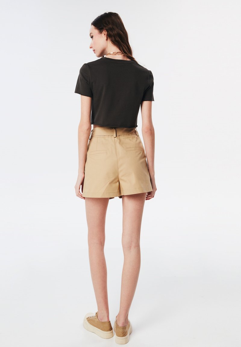 Damen Kleider | Twist Shorts natural/braun - VK73255 Damen Kleider | Twist Shorts natural/braun - VK73255