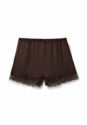 Tezenis, WITH FRILL - Pyjama bottoms - brown