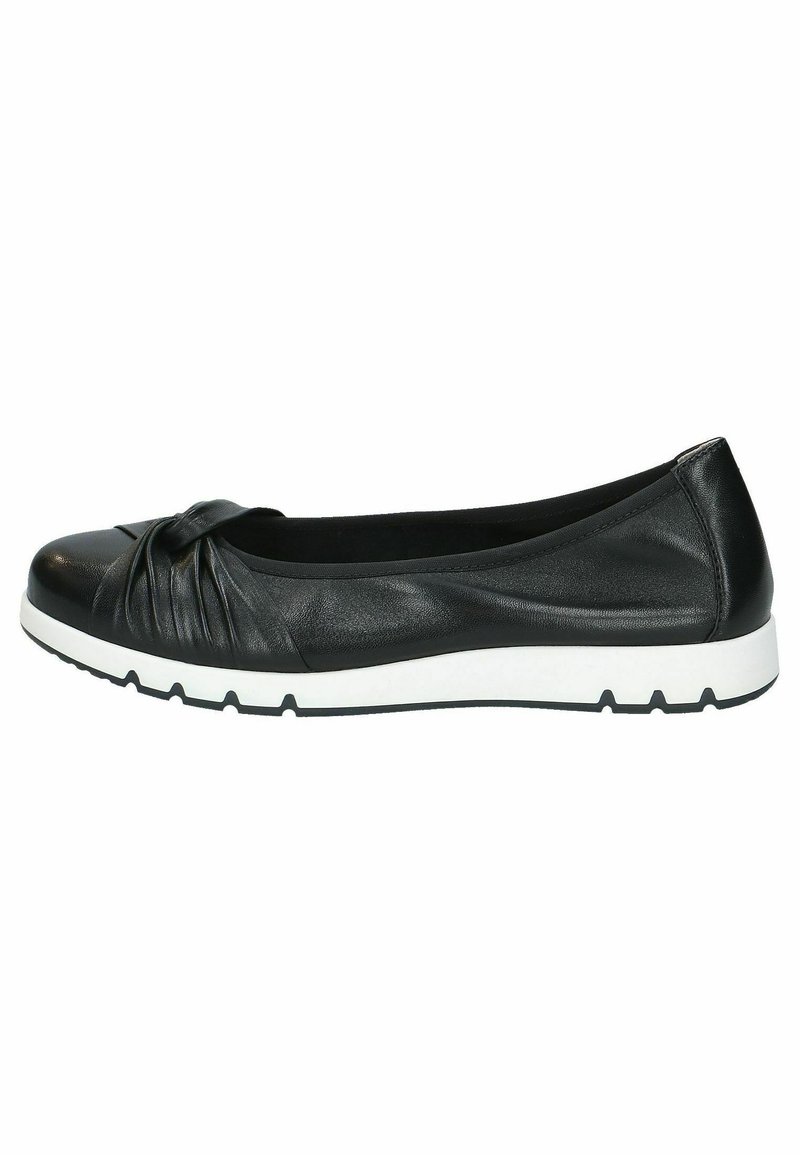 Caprice Ballerine - black softnap