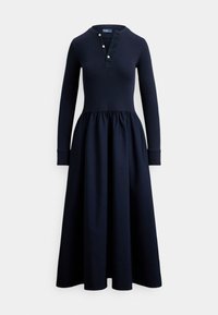 COTTON HENLEY DRESS - Φόρεμα ημέρας - aviator navy