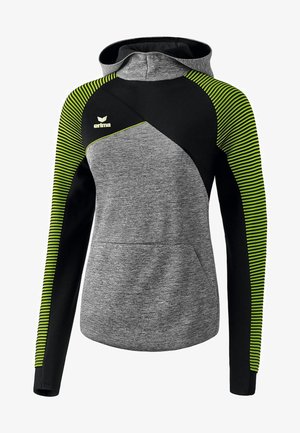 PREMIUM ONE 2.0 KAPUZENPULLOVER DAMEN - Hoodie - grau / schwarz