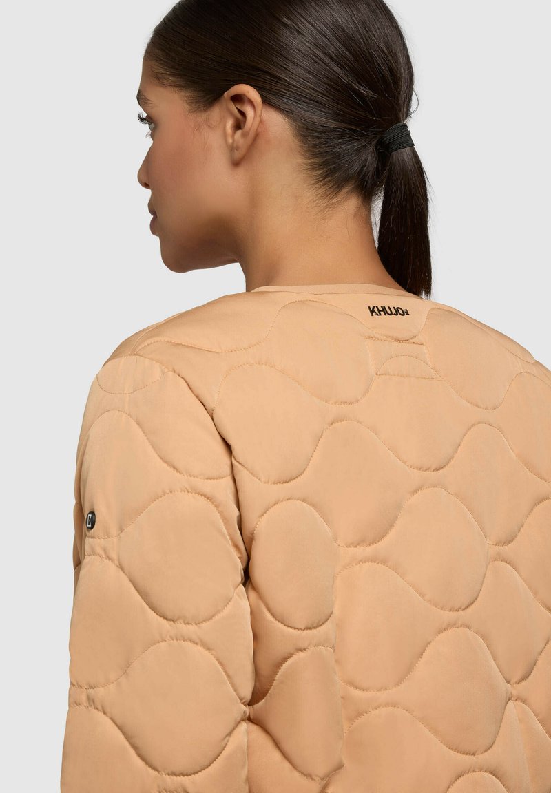 Veste Mi-saison Khujo Femme Taille 40 - Orange Clair, Style Décontracté, Occasion Bon état