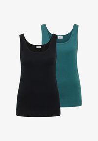 Non sélectionné, jungle green/universal blue