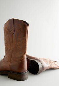 Next WESTERN - REGULAR FIT - Botas camperas - tan brown
