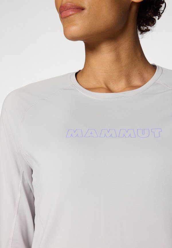 SELUN LONGSLEEVE WOMEN LOGO - Long sleeved top - alpine calamint2