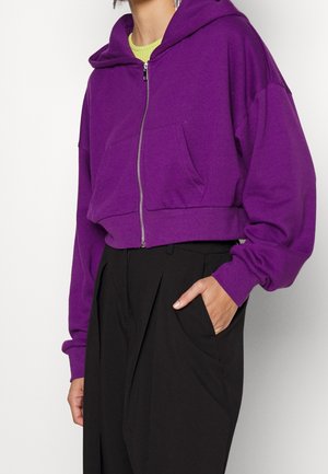 Sweat à capuche - dark purple