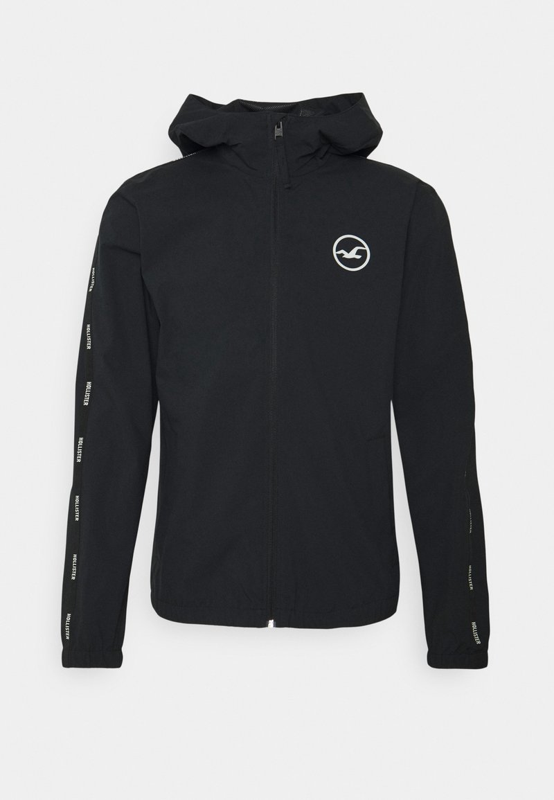Hollister Co. Vodotěsná bunda - black