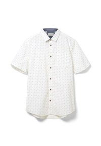 TOM TAILOR Hemd - off white green minimal design
