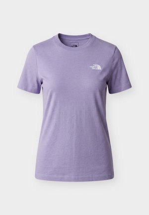 The North Face, EVOLUTION SIMPLE DOME SLIM SHORT SLEEVE TEE - T-shirts basic - grounded plum