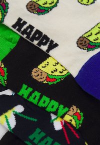 Happy Socks BURGER TACO AWAY UNISEX 4 PACK  - Calze - multi