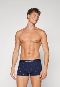 Lacoste 3 PACK - Boxer alsónadrág - sierra/marine-blossom