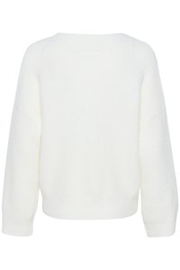 Gestuz ALPHA V NECK - Camisola - egret