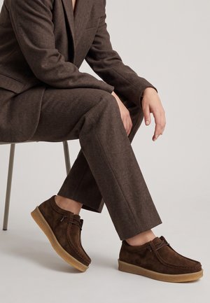 VENEZIA, LACE-UPS - Snøresko - dark brown
