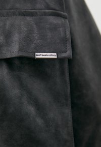 Don't Waste Culture AESON UNISEX - Imiteret læderjakke - grey/brown