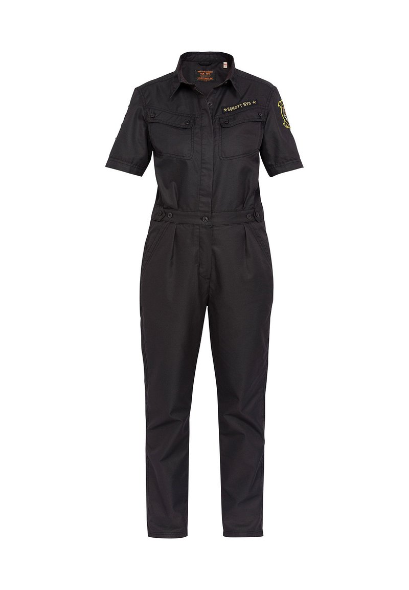 Schott Jumpsuit zwart