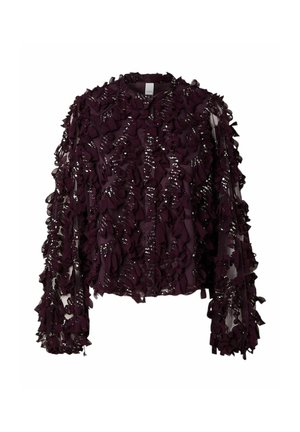 YAS, YASABELONE LS SHIRT - SHOW - Chemisier - shadow purple