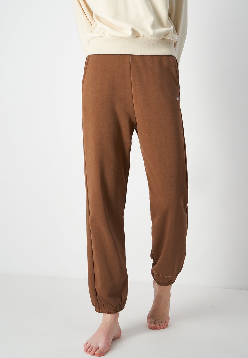 Champion Rochester ELASTIC CUFF ECO FUTURE Tracksuit bottoms brown