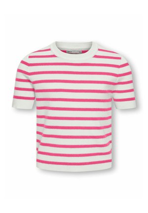 KOGFIE  - T-shirts med print - cloud dancer