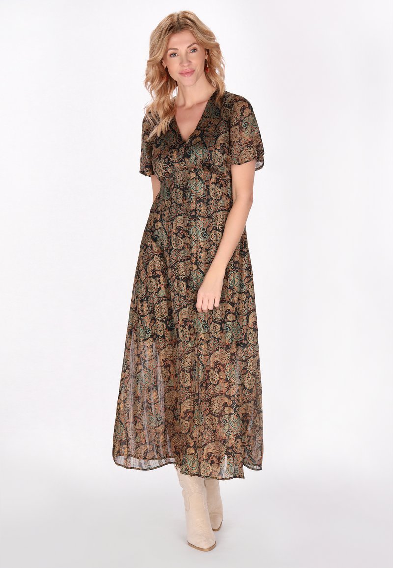 usha Vapaa-ajan mekko - black multicolor