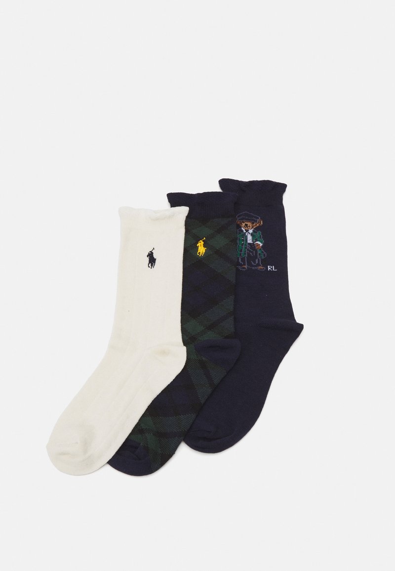 Polo Ralph Lauren HOLIDAY BEAR 3 PACK UNISEX - Ponožky - assorted