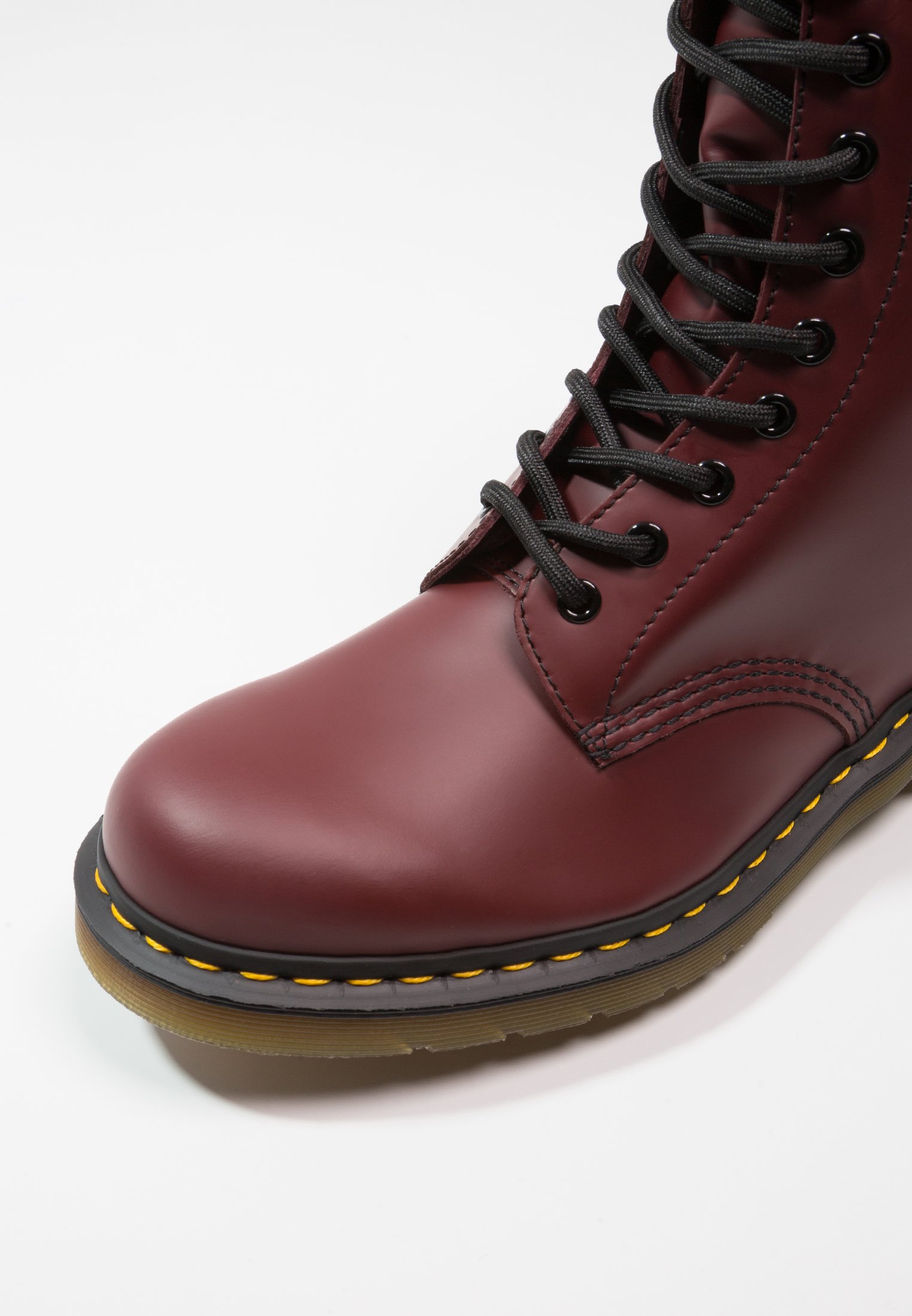 Dr. Martens ORIGINALS 1490 10 EYE BOOT - Stivali con i lacci - cherry  red/rosso scuro - Zalando
