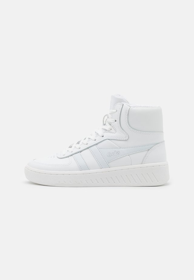 SLAM - Korkeavartiset tennarit - white