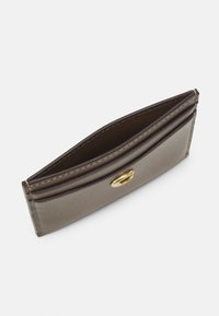 COACH ESSENTIAL CARD CASE - Piniginė - dark stone