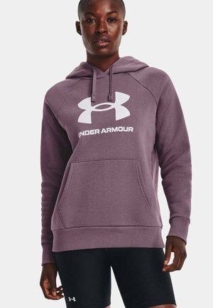 Under Armour RIVAL BIG LOGO - Bluza z kapturem