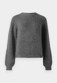 JDYMARI O NECK PULLOVER  - Πουλόβερ - dark grey melange
