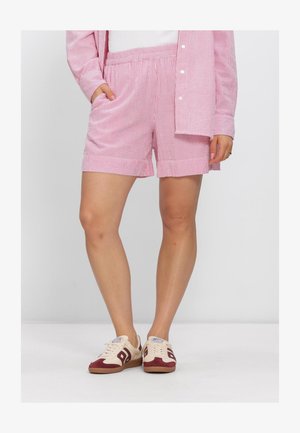 Coster Copenhagen, MSCH COPENHAGEN DAMES KORTE BROEKEN MSCHFELICITY HW SHORTS STP. - Shorts - jazzy b white