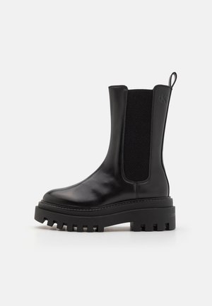 Calvin Klein, Bottes à plateau - black
