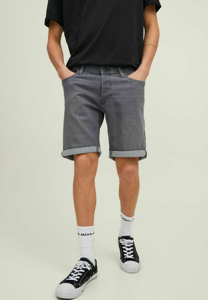 Herren Skinny Fit | Jack & Jones RICK ORG AM Jeans Shorts blue denim - SK26131 Herren Skinny Fit | Jack & Jones RICK ORG AM Jeans Shorts blue denim - SK26131