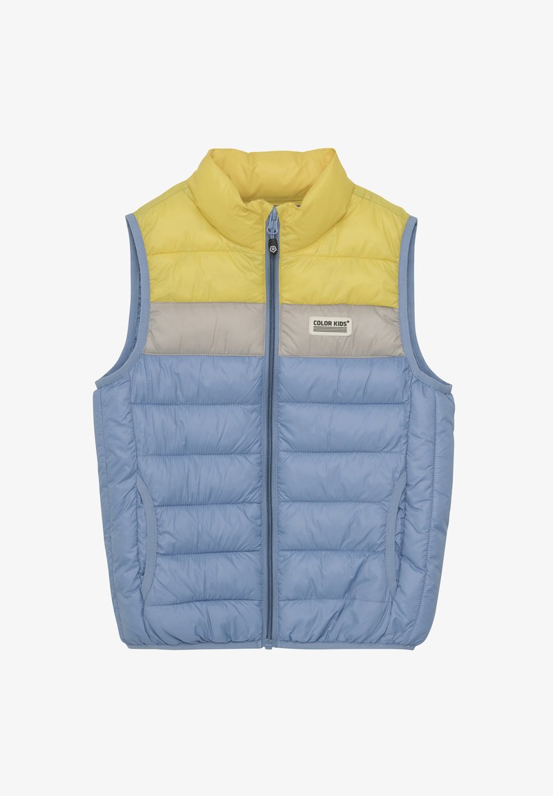 Color Kids Waistcoat - faded denim