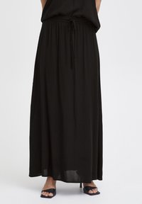 b.young BYMMMJOELLA MAXI SKIRT - Falda larga - black