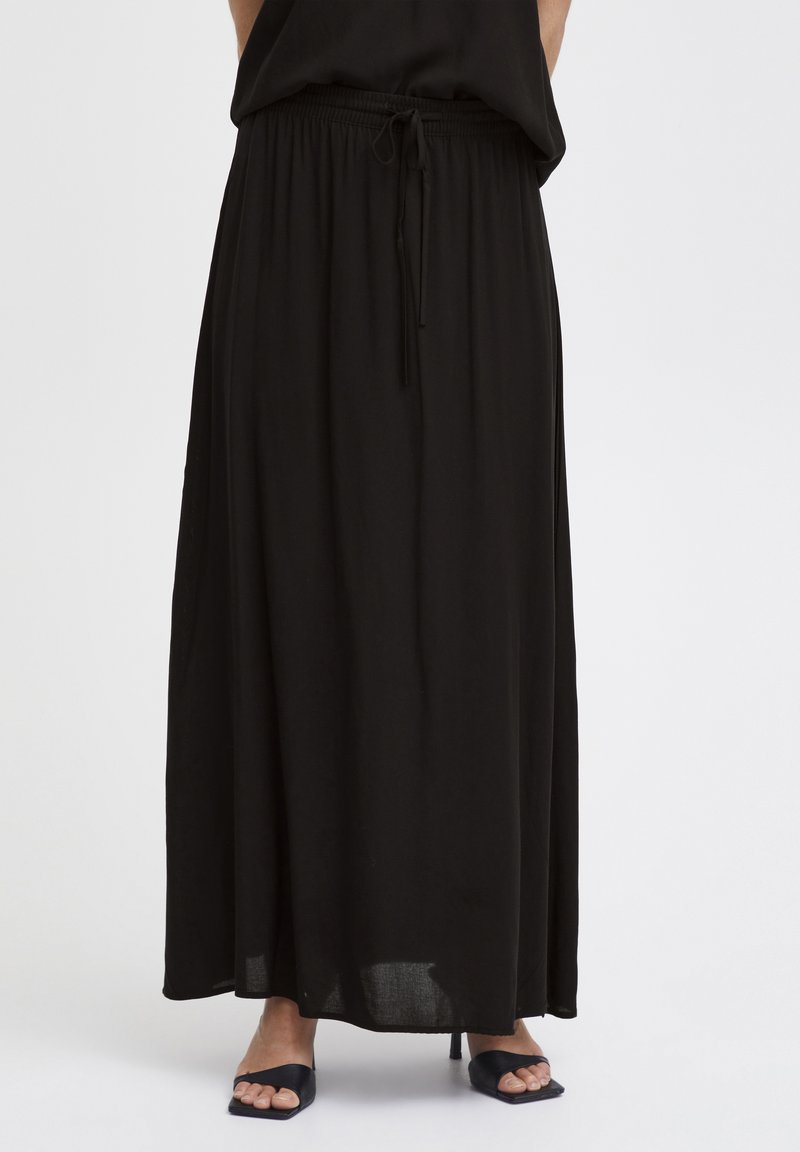 b.young BYMMMJOELLA MAXI SKIRT - Falda larga - black
