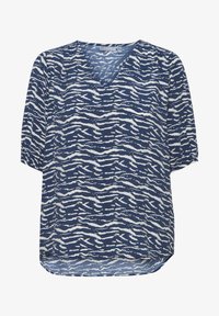 Seleccionado, navy blazer mix aop a