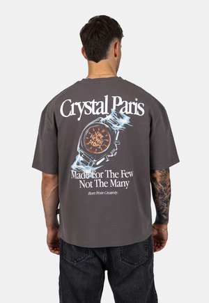TIME - Print T-shirt - grey