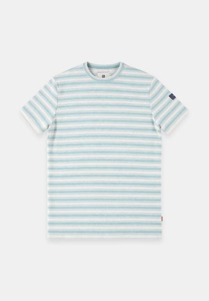 Gabbiano, SOVLA ROUND NECK STRIPES - Triko s potiskem - green