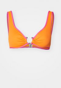 BEACH BOUND RING FRONT - Bikiinide ülaosa - turmeric