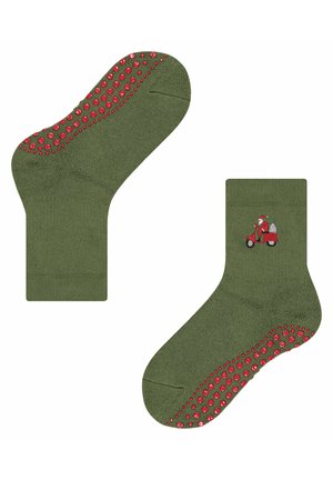 Catspads Embroidery Homepads - Socken - sern green