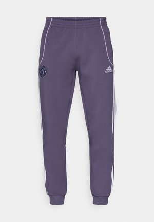 adidas Performance MANCHESTER UNITED UBP DOUBLEKNIT PANT - Klubu apģērbs - trace purple